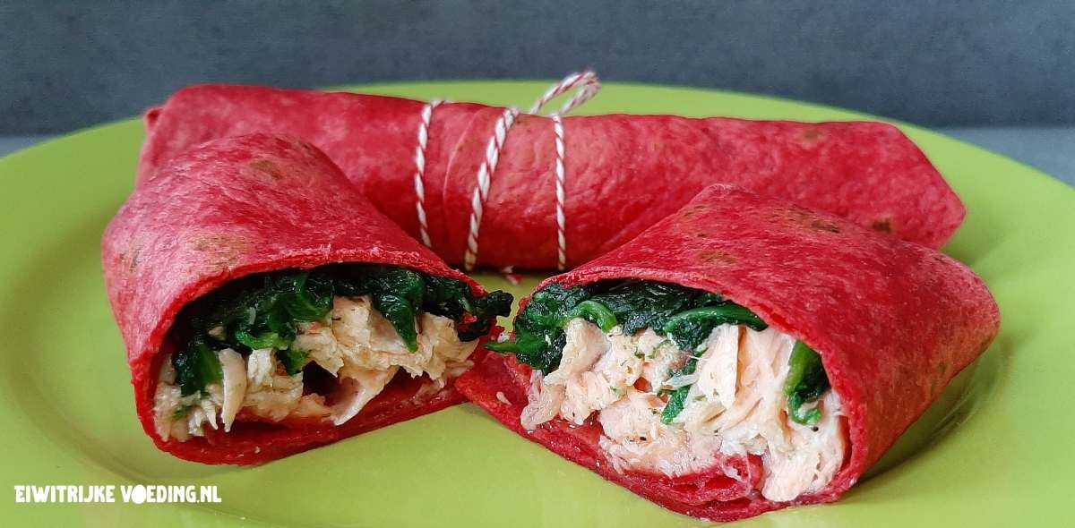 wrap spinazie zalm